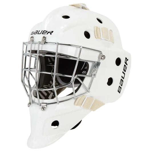 BAUER 930 CERTIFIED STRAIGHT BAR GOALIE SENIOR MASK