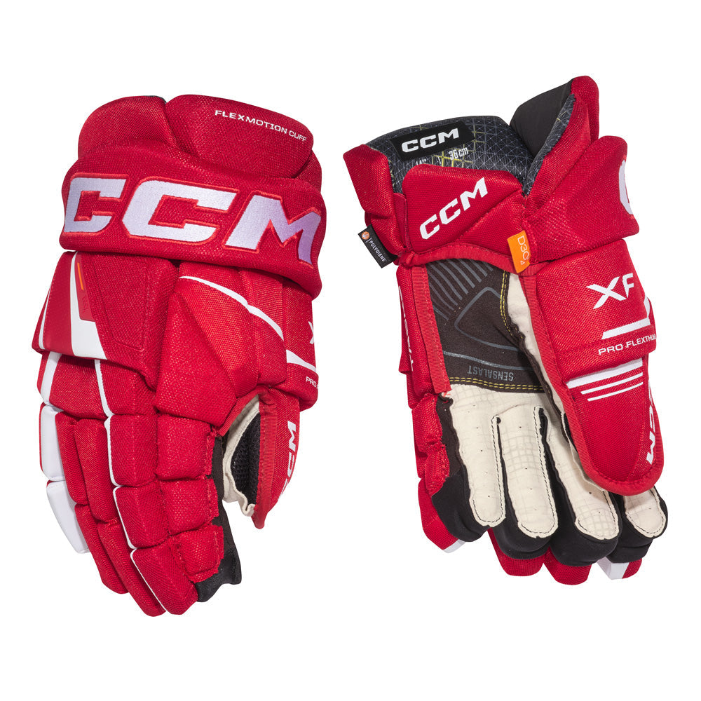 CCM TACKS XF SENIOR HOCKEY GLOVES