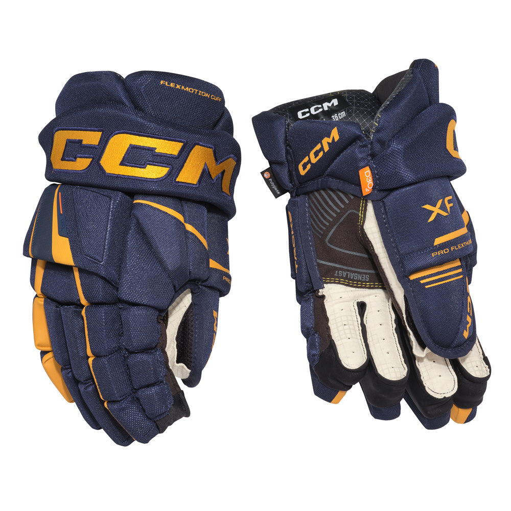 CCM TACKS XF SENIOR HOCKEY GLOVES