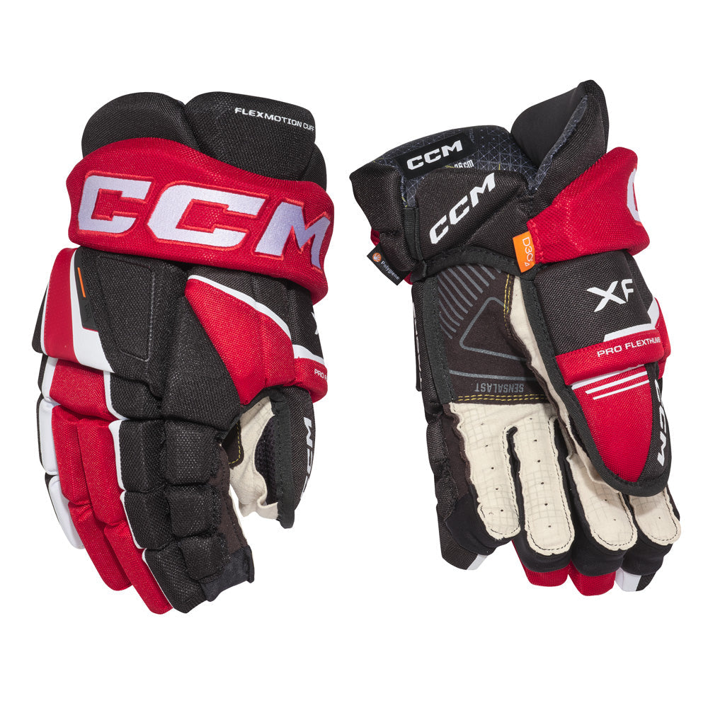 CCM TACKS XF SENIOR HOCKEY GLOVES