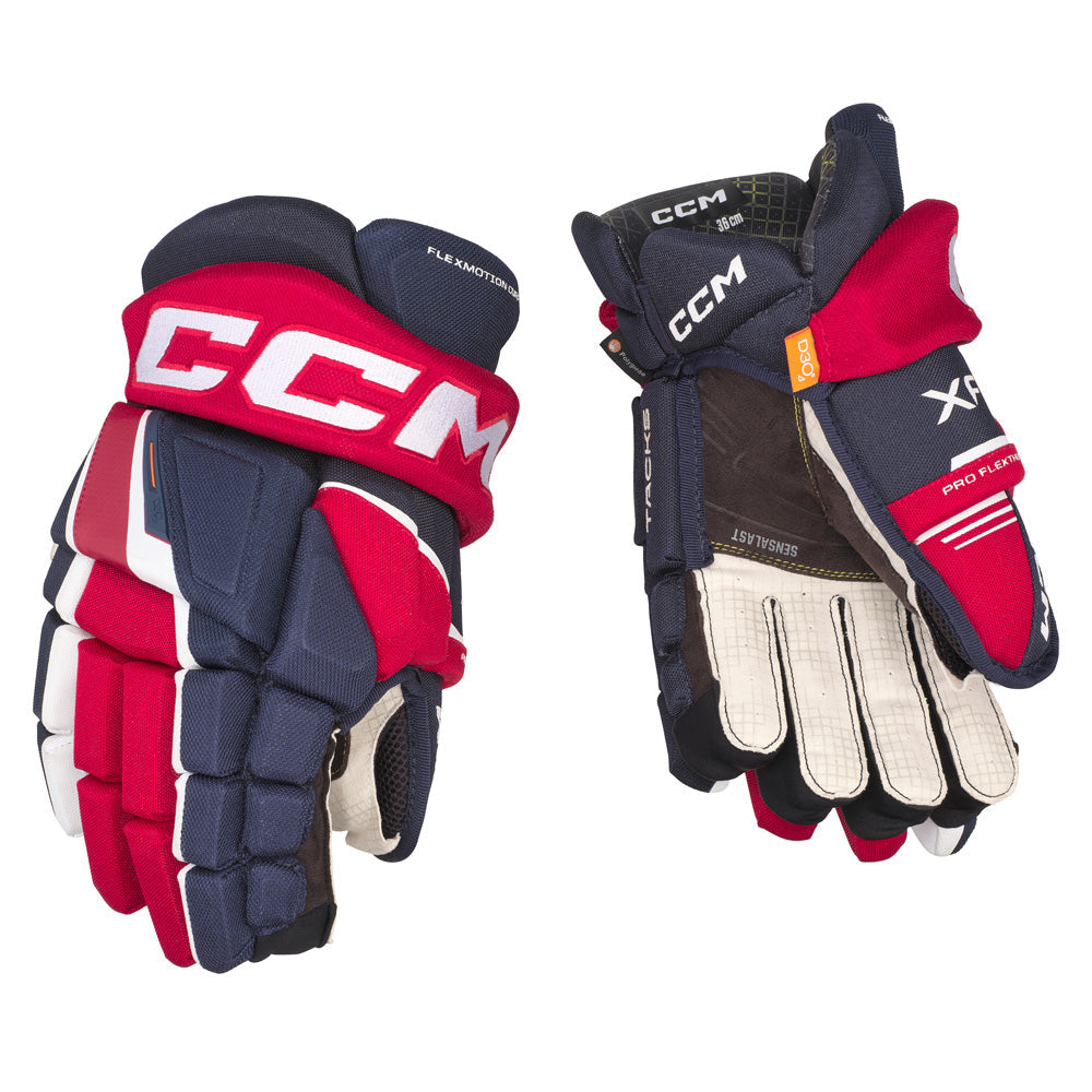 CCM TACKS XF SENIOR HOCKEY GLOVES