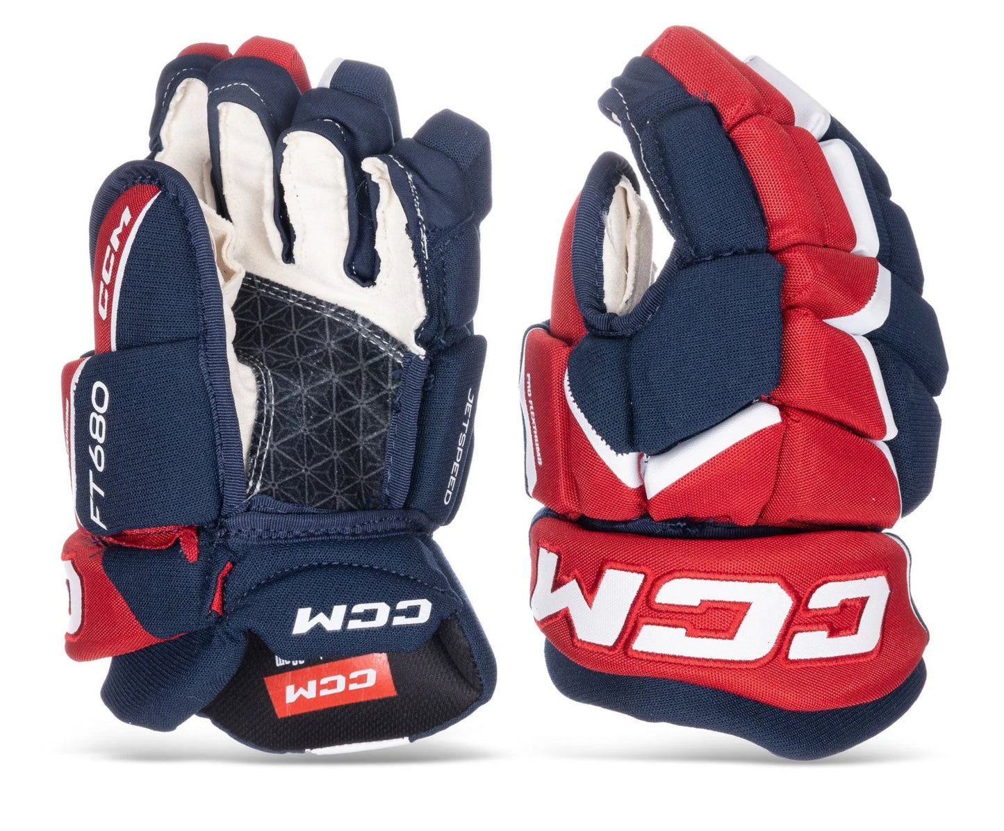 CCM JETSPEED FT680 SENIOR HOCKEY GLOVES