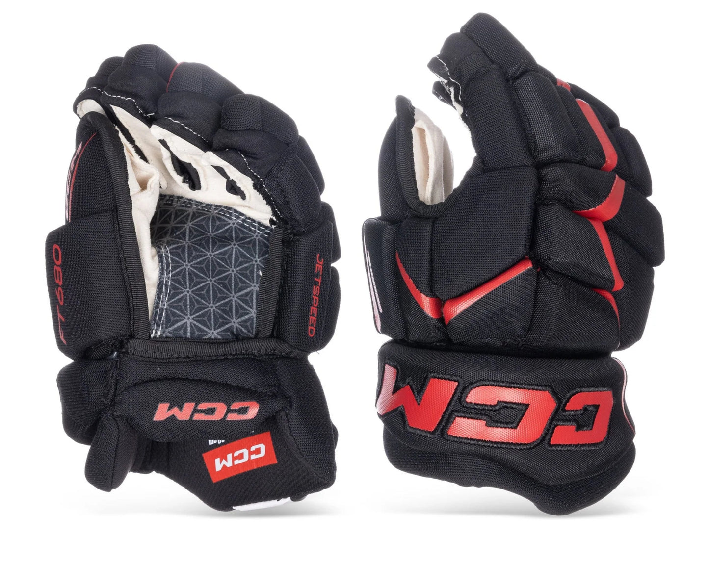 CCM JETSPEED FT680 SENIOR HOCKEY GLOVES