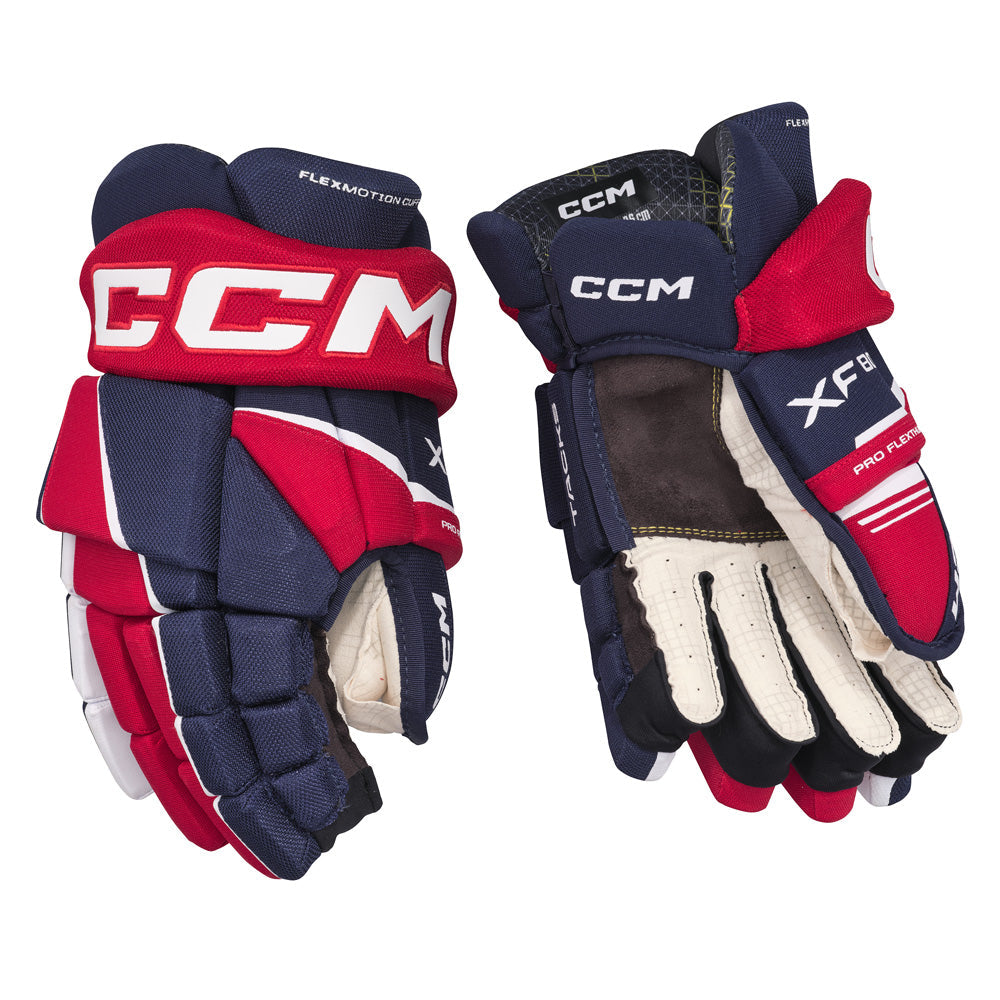 CCM TACKS XF 80 SENIOR HOCKEY GLOVES